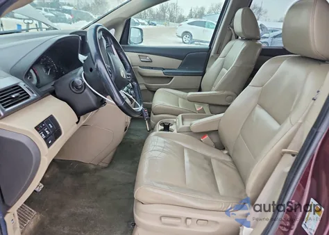 2012 Honda Odyssey Exl z USA, uszkodzony, nr VIN 5FNRL5H67CB136006